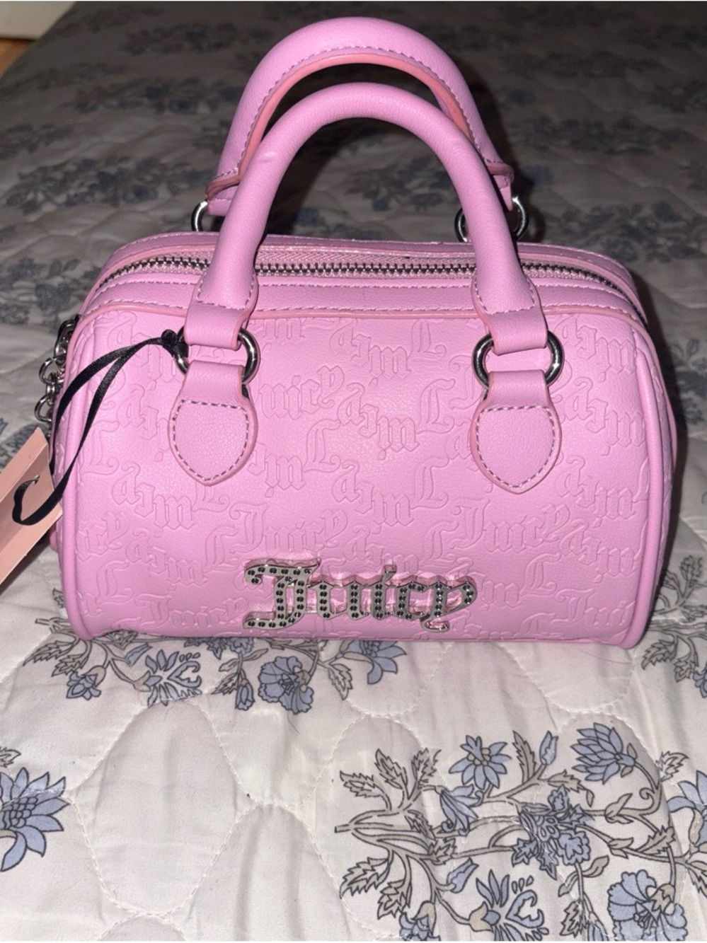 Juicy Couture Light Pink Mini Dome Satchel